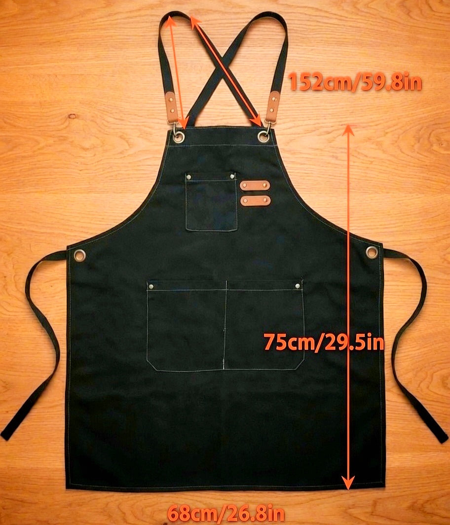 Tablier de Cuisine Canvas Professionnel