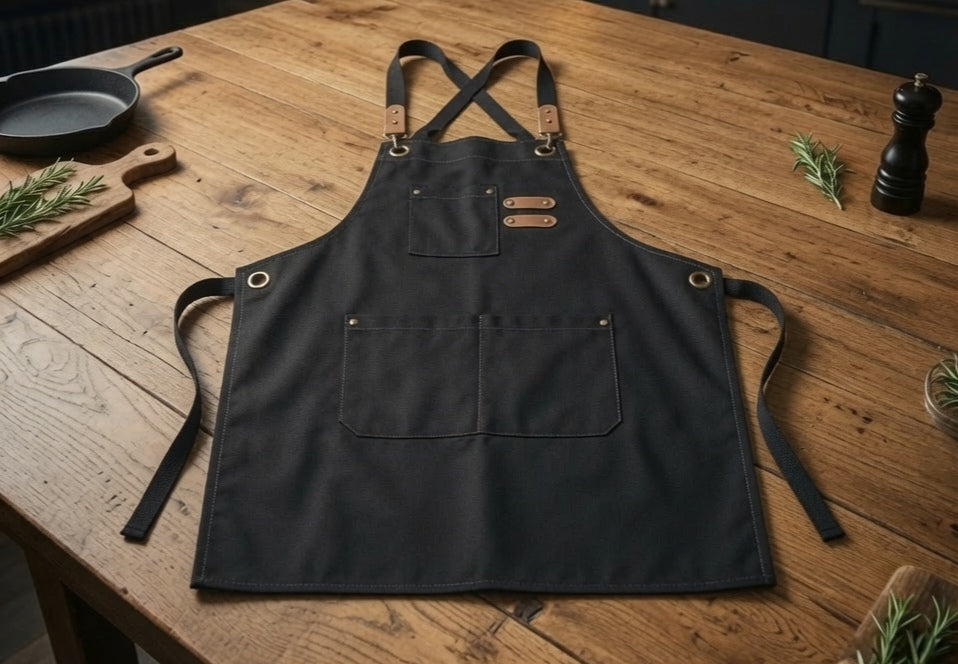 Tablier de Cuisine Canvas Professionnel