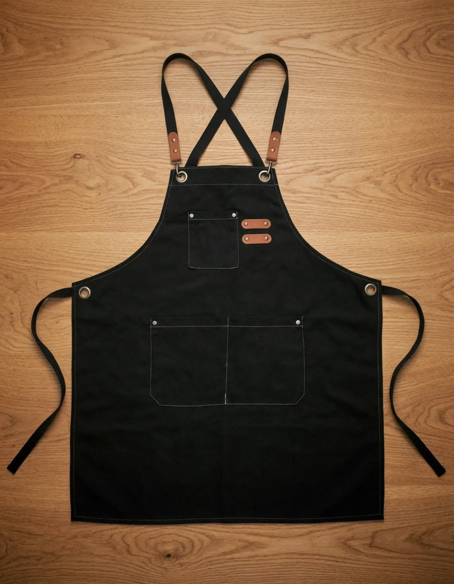 Tablier de Cuisine Canvas Professionnel